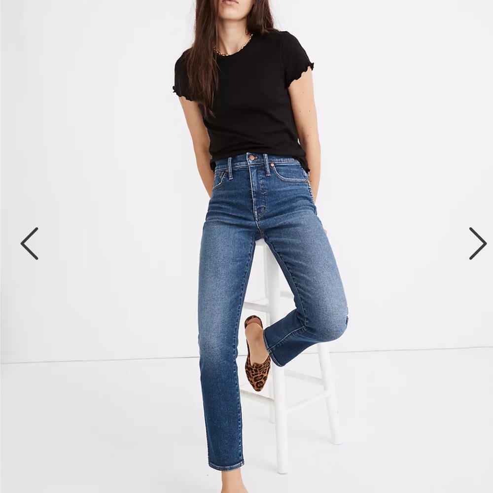 Madewell Stovepipe jeans